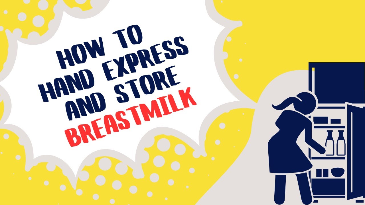 How to Hand Express Breastmilk in French